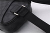 Authentic Louis Vuitton Damier Graphite Ambler Waist Body Bag N41289 LV 1347F