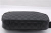Authentic Louis Vuitton Damier Graphite Ambler Waist Body Bag N41289 LV 1347F