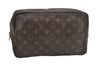 Authentic Louis Vuitton Monogram Trousse Toilette 28 Clutch Bag M47522 LV 1347G
