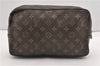 Authentic Louis Vuitton Monogram Trousse Toilette 28 Clutch Bag M47522 LV 1347G