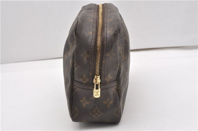 Authentic Louis Vuitton Monogram Trousse Toilette 28 Clutch Bag M47522 LV 1347G