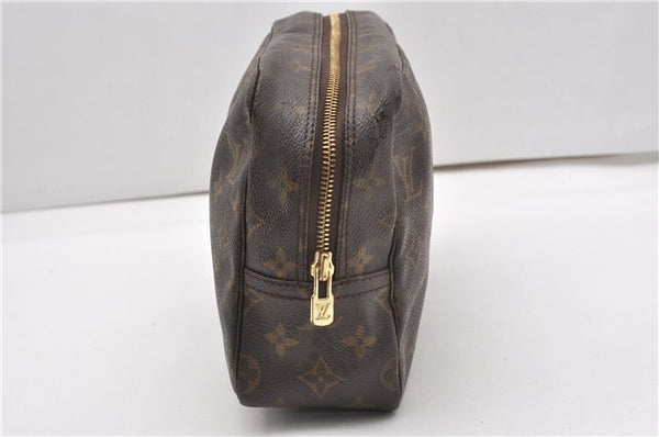 Authentic Louis Vuitton Monogram Trousse Toilette 28 Clutch Bag M47522 LV 1347G