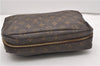 Authentic Louis Vuitton Monogram Trousse Toilette 28 Clutch Bag M47522 LV 1347G