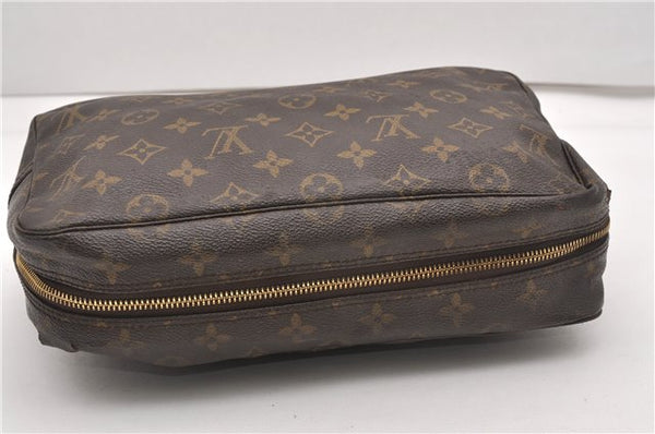 Authentic Louis Vuitton Monogram Trousse Toilette 28 Clutch Bag M47522 LV 1347G