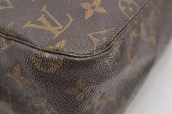 Authentic Louis Vuitton Monogram Trousse Toilette 28 Clutch Bag M47522 LV 1347G