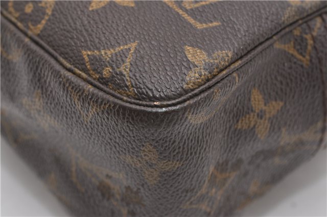 Authentic Louis Vuitton Monogram Trousse Toilette 28 Clutch Bag M47522 LV 1347G