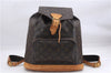 Authentic Louis Vuitton Monogram Montsouris GM Backpack M51135 LV 1348E