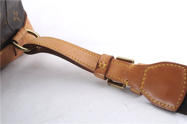 Authentic Louis Vuitton Monogram Montsouris GM Backpack M51135 LV 1348E