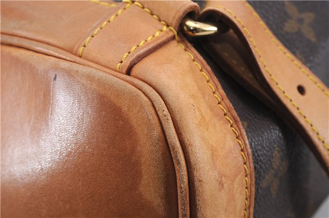 Authentic Louis Vuitton Monogram Montsouris GM Backpack M51135 LV 1348E