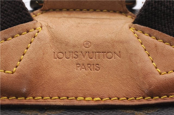 Authentic Louis Vuitton Monogram Montsouris GM Backpack M51135 LV 1348E