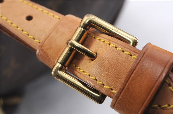 Authentic Louis Vuitton Monogram Montsouris GM Backpack M51135 LV 1348E