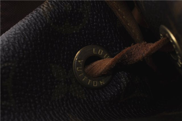 Authentic Louis Vuitton Monogram Montsouris GM Backpack M51135 LV 1348E