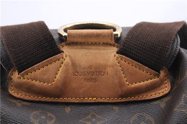 Authentic Louis Vuitton Monogram Montsouris GM Backpack M51135 LV 1348E