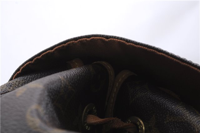 Authentic Louis Vuitton Monogram Montsouris GM Backpack M51135 LV 1348E