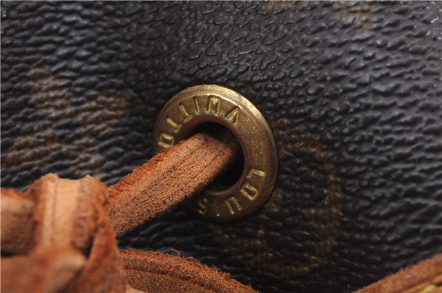 Authentic Louis Vuitton Monogram Montsouris GM Backpack M51135 LV 1348E