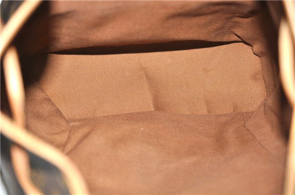 Authentic Louis Vuitton Monogram Montsouris GM Backpack M51135 LV 1348E