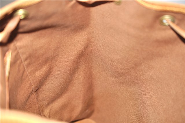 Authentic Louis Vuitton Monogram Montsouris GM Backpack M51135 LV 1348E