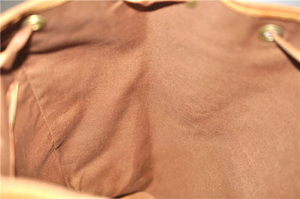 Authentic Louis Vuitton Monogram Montsouris GM Backpack M51135 LV 1348E