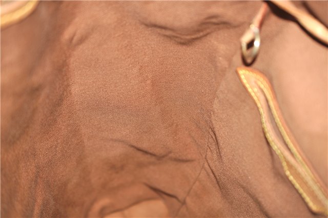 Authentic Louis Vuitton Monogram Montsouris GM Backpack M51135 LV 1348E