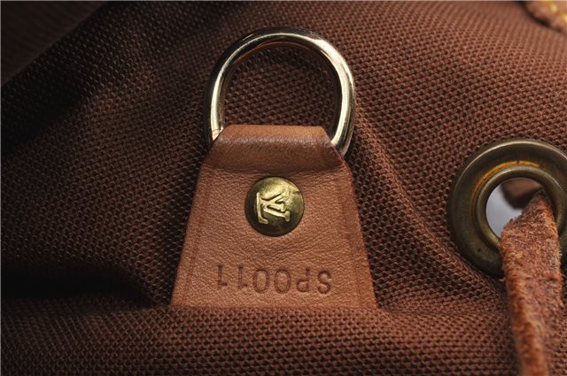 Authentic Louis Vuitton Monogram Montsouris GM Backpack M51135 LV 1348E