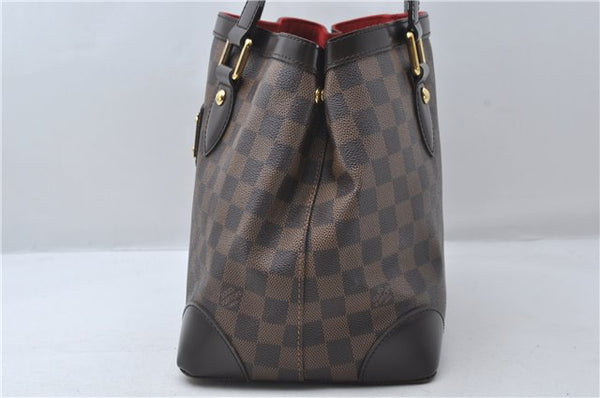 Authentic Louis Vuitton Damier Hampstead PM Shoulder Tote Bag N51205 LV 1350E