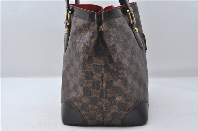 Authentic Louis Vuitton Damier Hampstead PM Shoulder Tote Bag N51205 LV 1350E