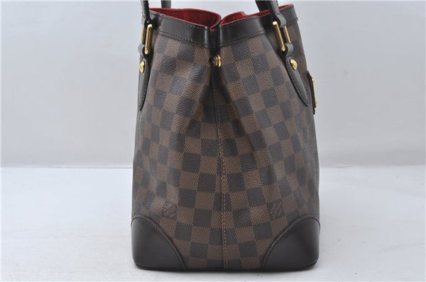 Authentic Louis Vuitton Damier Hampstead PM Shoulder Tote Bag N51205 LV 1350E