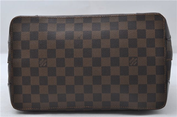 Authentic Louis Vuitton Damier Hampstead PM Shoulder Tote Bag N51205 LV 1350E