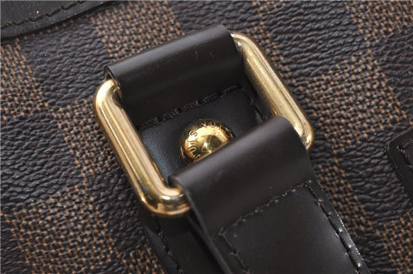 Authentic Louis Vuitton Damier Hampstead PM Shoulder Tote Bag N51205 LV 1350E