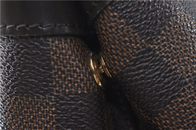 Authentic Louis Vuitton Damier Hampstead PM Shoulder Tote Bag N51205 LV 1350E