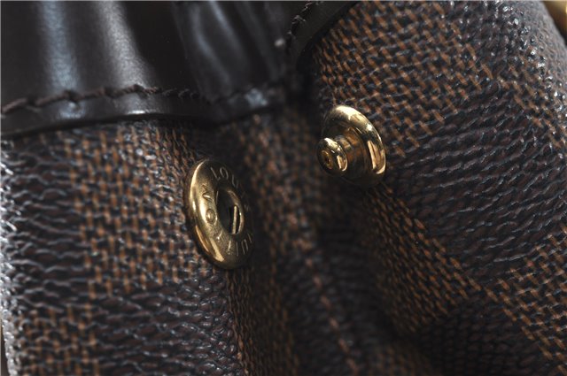 Authentic Louis Vuitton Damier Hampstead PM Shoulder Tote Bag N51205 LV 1350E