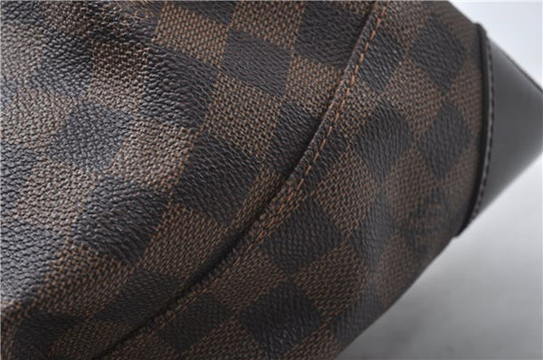 Authentic Louis Vuitton Damier Hampstead PM Shoulder Tote Bag N51205 LV 1350E