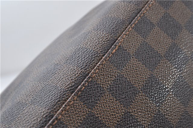 Authentic Louis Vuitton Damier Hampstead PM Shoulder Tote Bag N51205 LV 1350E