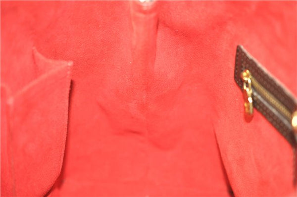 Authentic Louis Vuitton Damier Hampstead PM Shoulder Tote Bag N51205 LV 1350E