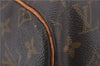 Auth Louis Vuitton Monogram Keepall Bandouliere 55 Boston Bag M41414 LV 1351E