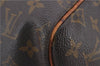 Auth Louis Vuitton Monogram Keepall Bandouliere 55 Boston Bag M41414 LV 1351E