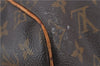 Auth Louis Vuitton Monogram Keepall Bandouliere 55 Boston Bag M41414 LV 1351E