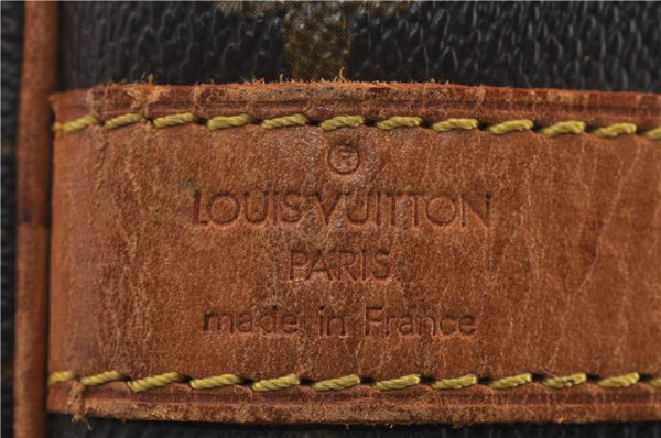 Auth Louis Vuitton Monogram Keepall Bandouliere 55 Boston Bag M41414 LV 1351E