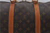 Auth Louis Vuitton Monogram Keepall Bandouliere 55 Boston Bag M41414 LV 1351E