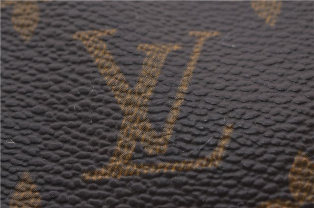 Auth Louis Vuitton Monogram Keepall Bandouliere 55 Boston Bag M41414 LV 1351E