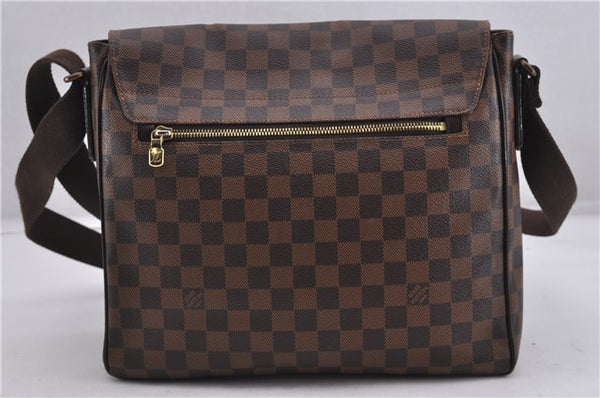 Authentic Louis Vuitton Damier District MM Shoulder Cross Bag N41212 LV 1351F