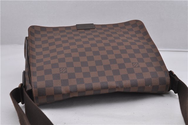 Authentic Louis Vuitton Damier District MM Shoulder Cross Bag N41212 LV 1351F