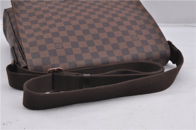 Authentic Louis Vuitton Damier District MM Shoulder Cross Bag N41212 LV 1351F