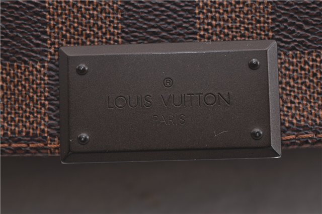 Authentic Louis Vuitton Damier District MM Shoulder Cross Bag N41212 LV 1351F