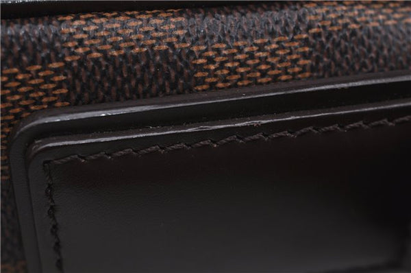 Authentic Louis Vuitton Damier District MM Shoulder Cross Bag N41212 LV 1351F