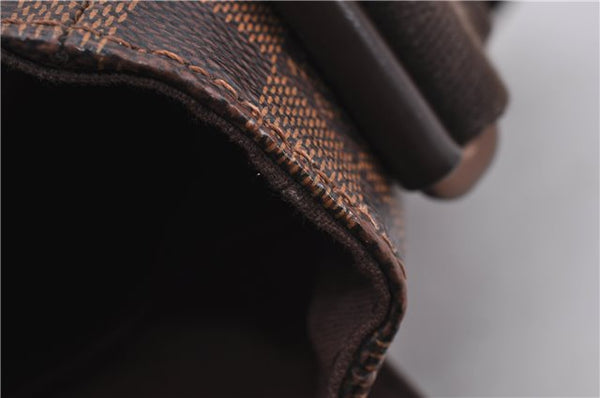 Authentic Louis Vuitton Damier District MM Shoulder Cross Bag N41212 LV 1351F