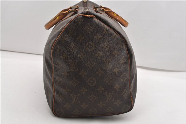 Authentic Louis Vuitton Monogram Speedy 40 Hand Boston Bag M41522 LV 1351G