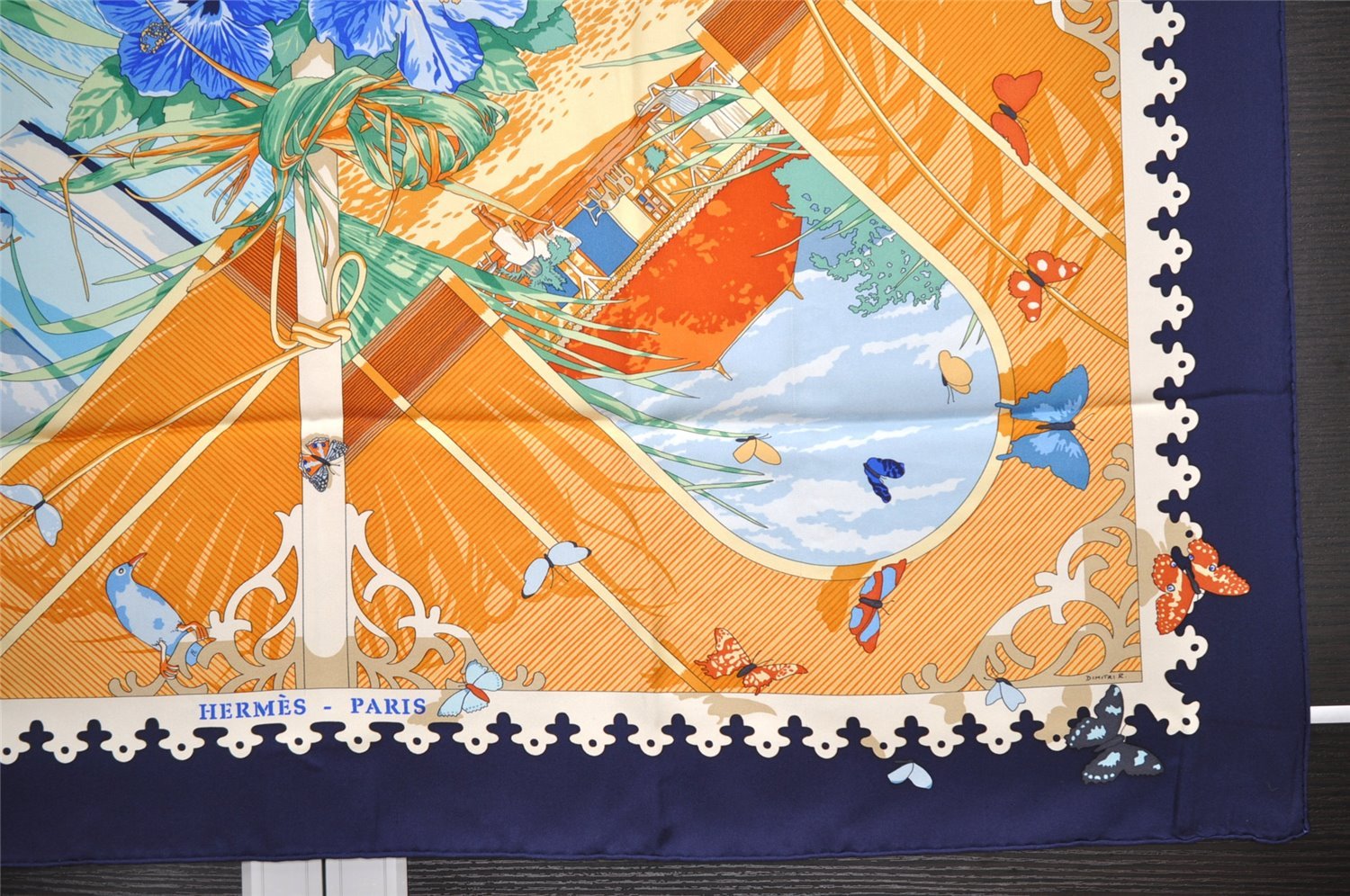 Authentic HERMES Carre 90 Scarf 