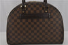 Authentic Louis Vuitton Damier Nolita Hand Boston Bag N41455 LV 1353F