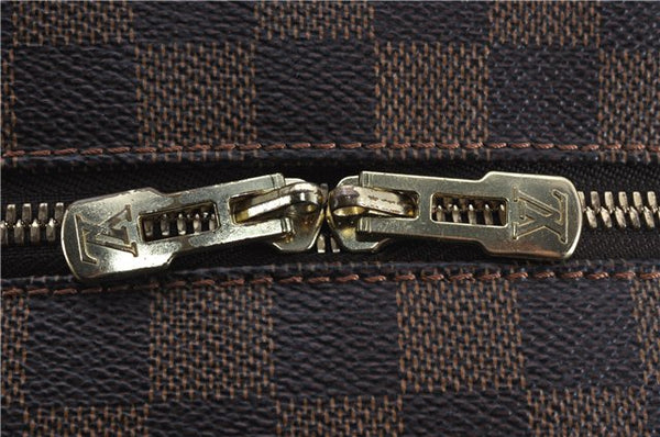 Authentic Louis Vuitton Damier Nolita Hand Boston Bag N41455 LV 1353F